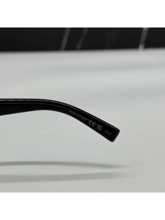 NWT Saint Laurent SL553 001 Black Square Sunglasses Authentic main image 6